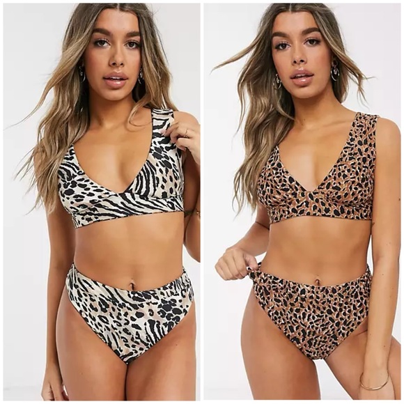 🔆 Billabong Wild Waves High Rise Bikini Bottom - Picture 2 of 11